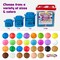 Colorations Wheat & Gluten Free Dough Variety Pack - Set of 60, 1 oz. Each - Assorted Colors - Sensory Play for Kids, Bulk Party Favors, Stocking and Easter Basket Stuffers